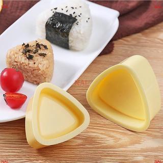 [NA] Khuôn Sushi Tự Làm Mới Onigiri Cơm Bóng Thực Phẩm Báo Chí Hình Tam Giác Máy Làm Sushi Khuôn Nhật Bản Nhà Bếp Bento Phụ Kiện Dụng Cụ MỚI