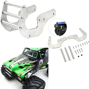 Cản Trước Kim Loại Phía Trước Chống Va Chạm Thanh Bảo Vệ Cho 1 / 8 RC Xe LOSI LMT 4WD Trục Chắc Chắn Quái Vật Xe Tải Phần