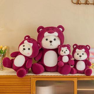Gấu Bông Lena Cosplay Cute 30–60cm | Thú Nhồi Bông Lena Lotso, Stitch, Capybara, Ôm Ngủ & Quà Tặng