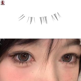 Lông mi Wispy trong suốt - Lông mi đáy DIY để trang điểm du lịch tiệc hàng ngày