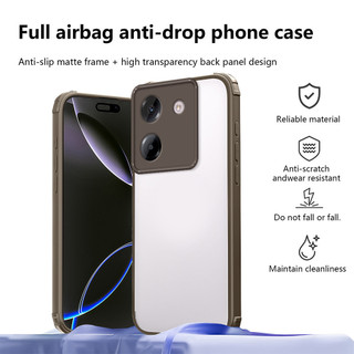 Áp dụng cho Xiaomi Poco M7 Pro 5G 2409FPCC4G 2409FPCC4I POCOM7PRO REDMI 14C Vỏ điện thoại vỏ mềm bảo vệ trong suốt cao cấp
