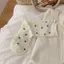 Mới Dễ Thương Tất INS Cotton Không Xương Giữa, Phong Cách Ngọt Ngào và Đa Năng Cho Nữ
