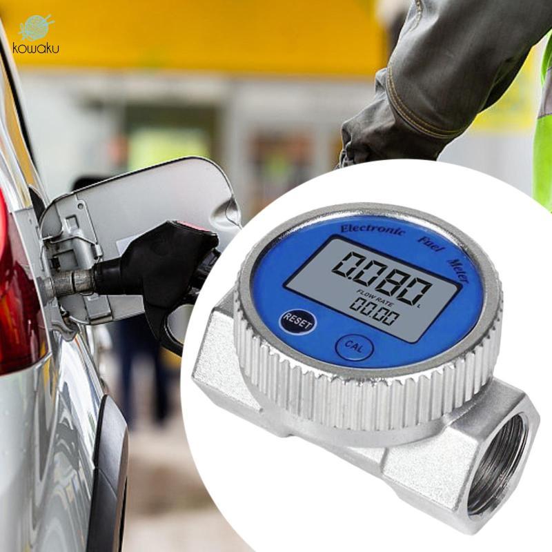 Đồng hồ đo lưu lượng tuabin kỹ thuật số Màn hình LCD kỹ thuật số đa năng Cao đa năng