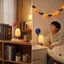 Bóng Ma Đèn Ngủ Phòng Ngủ Bầu Không Khí Ánh Sáng Quà Tặng Sinh Nhật Ma Đồ Trang Trí Dễ Thương Ánh Sáng Ấm Đèn Ngủ Hoạt Hình Sáng Tạo Trang Trí Phòng Ngủ Đèn