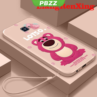 Ốp Điện Thoại Silicon Mềm Chống Sốc Hình Gấu Dâu Tây Cho samsung j7 prime samsung j4 plus j6 plus samsung j4 samsung j6 j7 pro Yx01