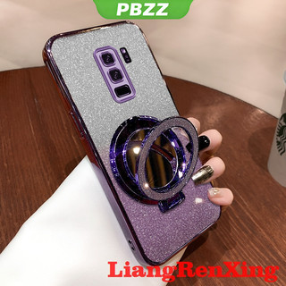 Ốp cho Samsung S9 Plus Ốp điện thoại Samsung S9 Ốp mềm chống sốc Silicon thiết kế mới rõ ràng với giá đỡ thẩm mỹ sfwxzj02