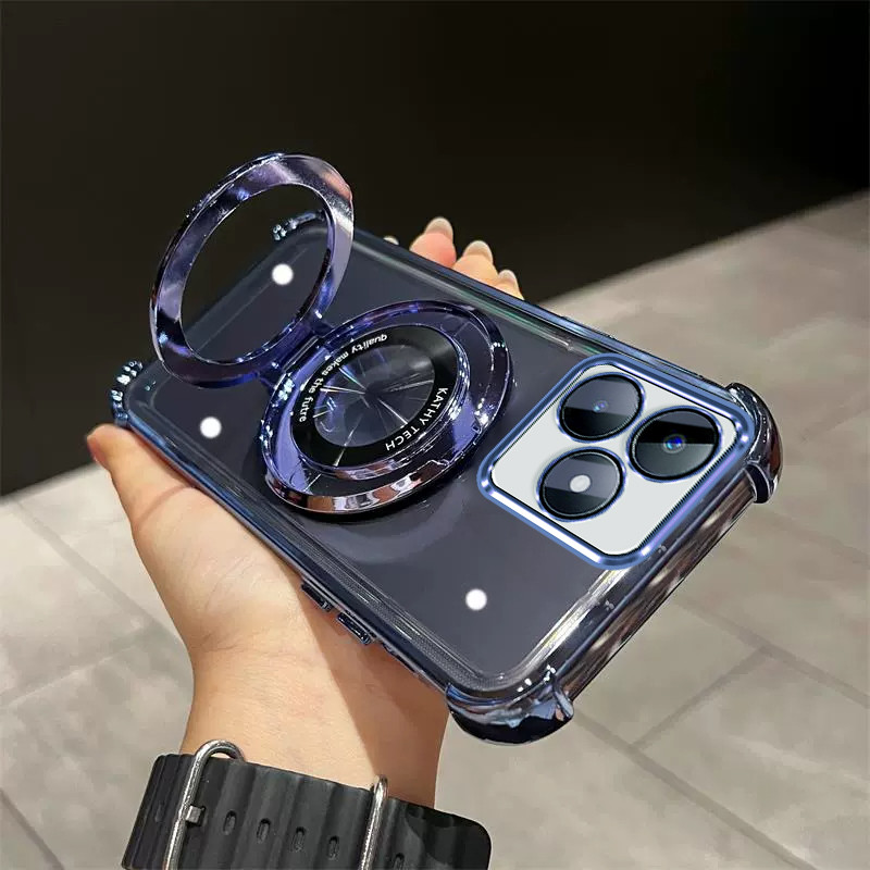 Ốp Lưng Cho Realme C53 / Realme C51 / Note 50 Giá Đỡ Điện Thoại Chống Sốc tpu Có Chức Năng Chống Trơn Trượt Vỏ Điện Thoại Di Động SJZJ
