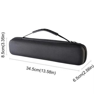 Túi đựng dụng cụ câu cá DANBY, Túi đựng cần câu chống sốc vỏ cứng, những người đam mê câu cá màu đen có thể điều chỉnh dây kéo đôi cho cần thể thao ngoài trời