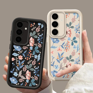 Full Màn Hình Hoa Nhỏ Lá Xanh Thực Vật Điện Thoại Di Động Dành Cho Samsung Galaxy A15 A12 A05s A14 A16 A17 A07 A56 A26 A36 A06 A03 A04 A50s A13 A03s A52 A53 A54 A05 Ốp Điện Thoại Dễ Thương