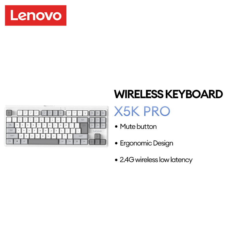 Bàn phím không dây Lenovo X5K Pro