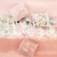 Ruy băng Satin SMILE, Ruy băng voan dài 1 / 3 cuộn 5m, Tiệc sinh ra 4cm viền mờ thủ công thủ công Ruy băng lụa DIY Trang trí