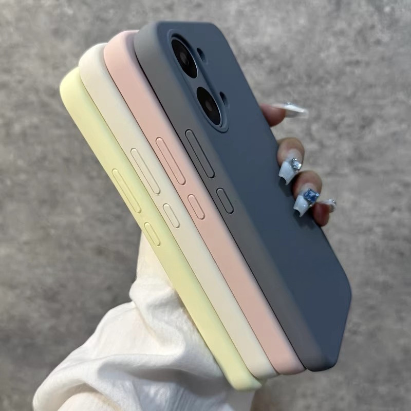 Ốp Điện Thoại Silicon Lỏng Thật Cao Cấp Cho Redmi Turbo 5 Max Turbo 4 Pro Note 15 / 14 / 13 K90 K80 K70 / Vỏ Chống Sốc Mềm Mại Thoải Mái