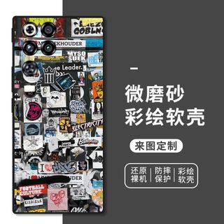 Dành Cho Quỷ Đỏ 11Pro Ốp Lưng Điện Thoại 11Pro + 10Pro Art Graffiti 10Air Vỏ Mềm Chống Sốc 9Pro +