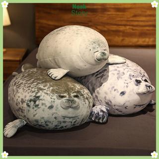 [Giao hàng từ Việt Nam] Đồ chơi sang trọng NOOKSTORY Seal, Gối đệm phồng dễ thương mũm mĩm, Quà tặng Cotton PP lớn mềm hợp thời trang cho bé trai bé gái Người lớn