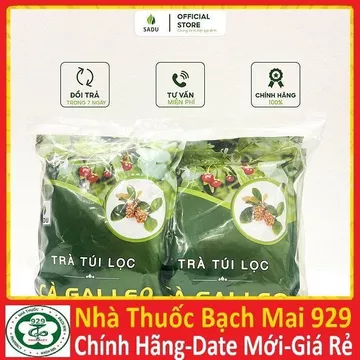 Trà túi lọc cà gai leo xạ đen Sadu tăng sức đề kháng, thanh nhiệt cho cơ thể, tăng cường chức năng gan
