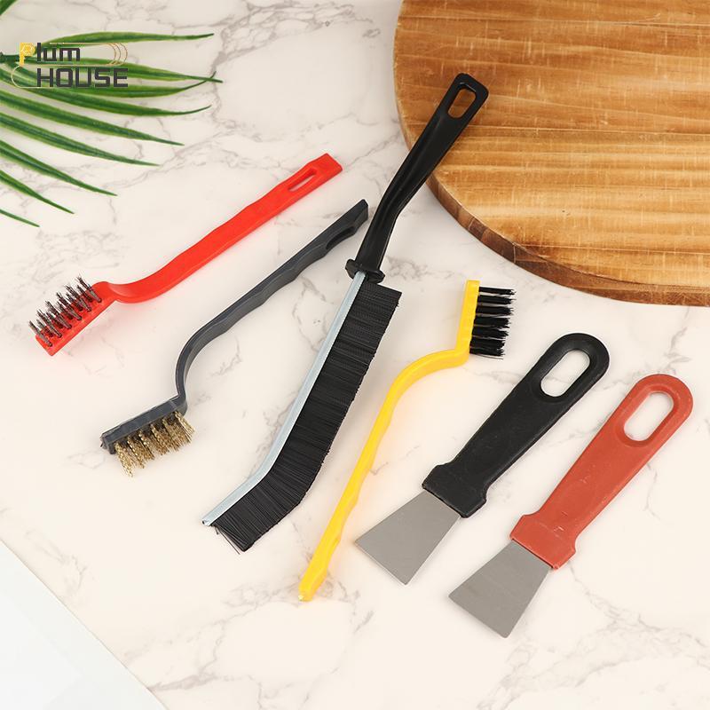 Bộ bàn chải làm sạch bếp PlumHOUSE có lông bằng đồng Dụng cụ làm sạch sâu cho nhà bếp Thiết bị nấu dầu gai VN