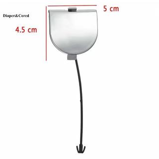 DIAPER & CORED 1 Cái DIY Phụ Kiện Xe Phía Sau Ốp Lưng Kéo Móc Che Mắt Nắp Chrome Cho Fiat 500 500C 2007-2012 YTH