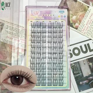 Lông mi giả vàng 7-13mm - Đế Cotton siêu mịn để trang điểm sân khấu hàng ngày tự nhiên