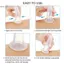 4 Cốc Massage Cốc Silicon, Dành Cho Cơ Thể Fac Ne Massage Mắt Hút Chân Không Chăm Sóc Da Mặt Toàn Thân, Dụng Cụ Làm Đẹp Chống Lão Hóa