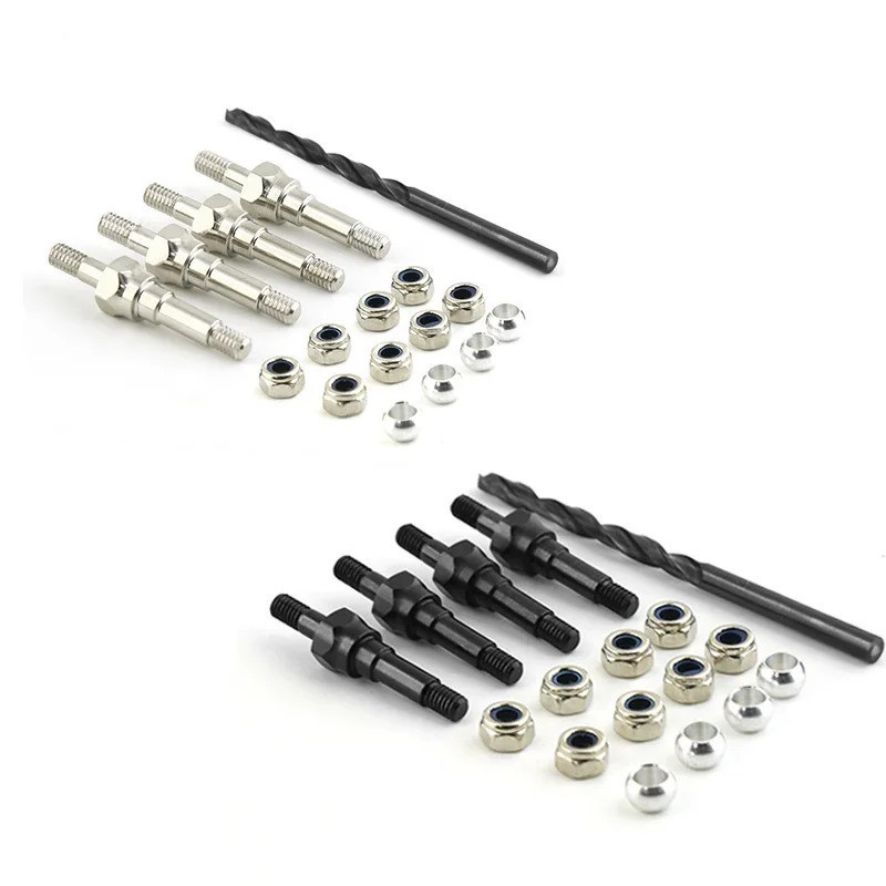 RC Xe 4 Thép Kim Loại Chống Sốc Standoff Đế Chống Sốc Cho Xe RC ARRMA 1 / 8 KRATON Typhon Talion Notorious 1 / 7 Vi Phạm 6S