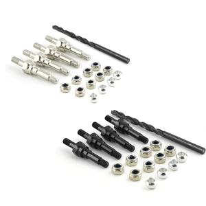 RC Xe 4 Thép Kim Loại Chống Sốc Standoff Đế Chống Sốc Cho Xe RC ARRMA 1 / 8 KRATON Typhon Talion Notorious 1 / 7 Vi Phạm 6S