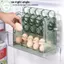 PUSKY 30 Lưới Khay Trứng Ba Lớp Hộp Bảo Quản Trứng Tổ Chức Ra Hộp Đựng Tự Động Lật Trong Suốt VN