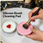 Bàn chải trang điểm Mini cầm tay Xà phòng làm sạch Puff Sponge Dụng cụ giặt