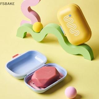 Hộp đựng xà phòng du lịch kín FSBAKE chống rò rỉ, dùng cho xà phòng và dầu gội, phù hợp cắm trại