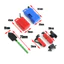 1 Bộ RC Xe Mini Bình Nhiên Liệu & Bình Nước Dụng Cụ Trang Trí Cho 1 / 10 RC Rock Bánh Xích Trục SCX10 Wraith TRX-4