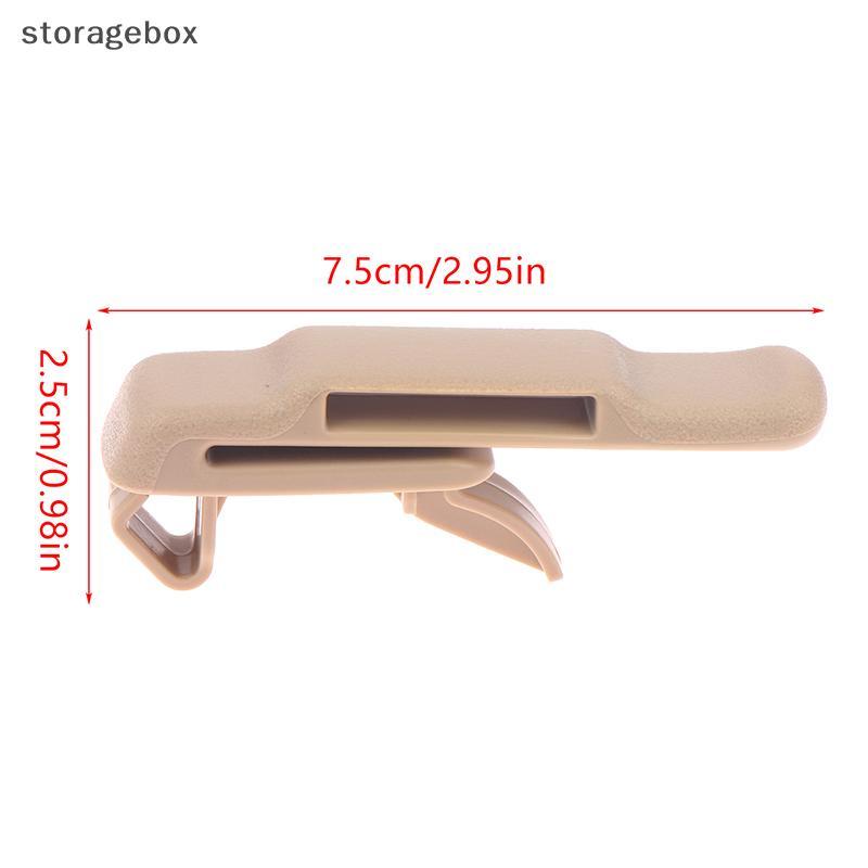 [Hộp lưu trữ] 1Pc Dây an toàn phía sau Cố định Bule Kẹp đai an toàn Kẹp Bule Cho 73371-58010 Giá đỡ đai nhựa Phụ kiện ô tô Đẹp