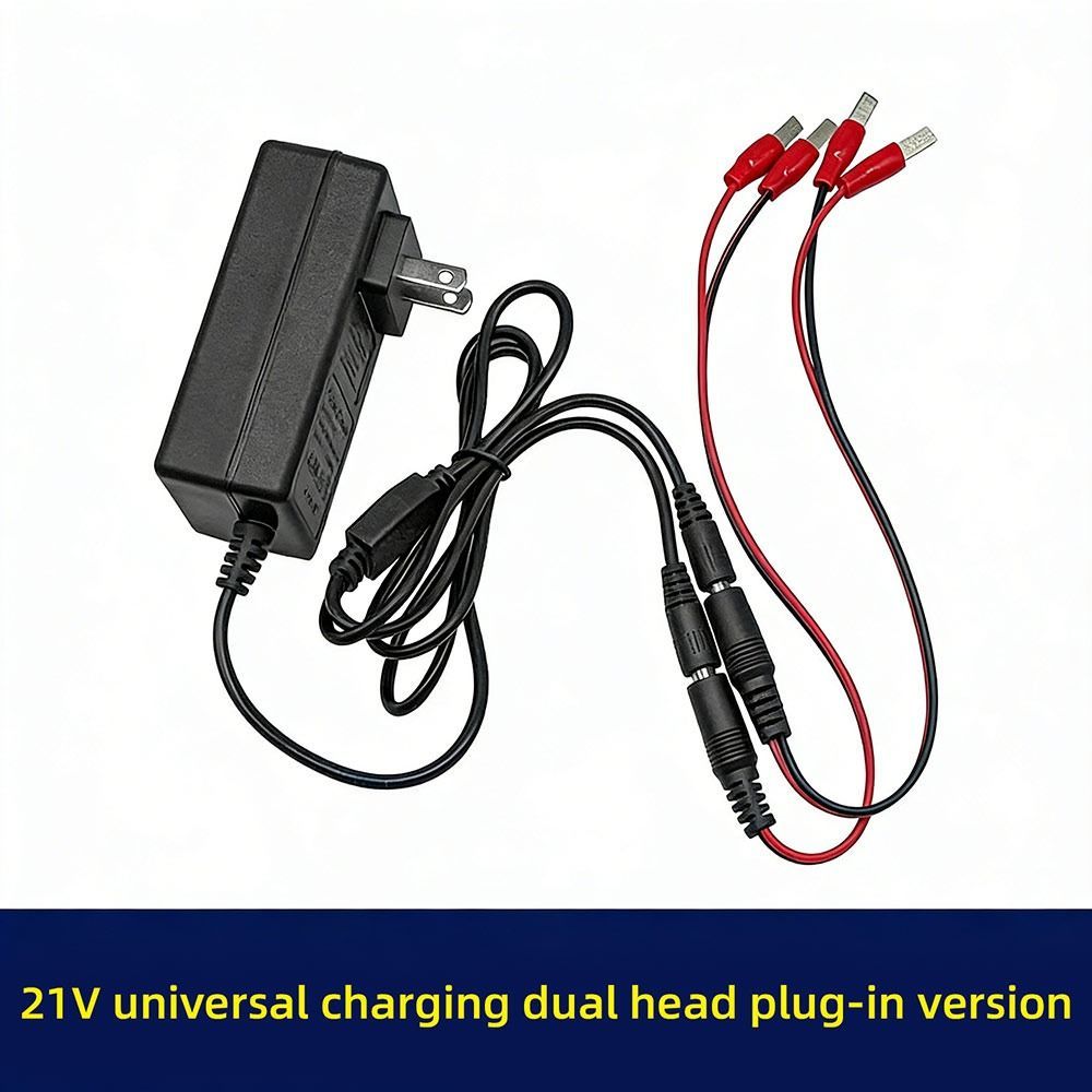 Bộ sạc pin lithium NORDICLIFE, Bộ sạc hai đầu bảo vệ quá tải đa năng, Bộ sạc pin lithium 18 / 21V / 24V