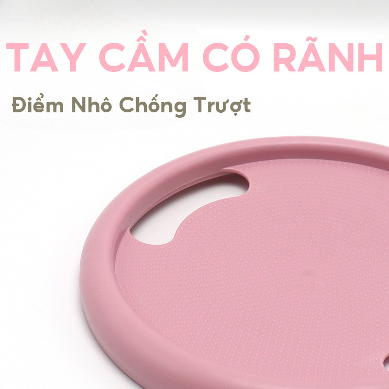 Dụng Cụ Tập Bụng Đa Năng 4 Bánh Trượt 360 Độ, Tập Cơ Bụng, Cơ Đùi, Phục Hồi Chức Năng, Đĩa Trượt Gym
