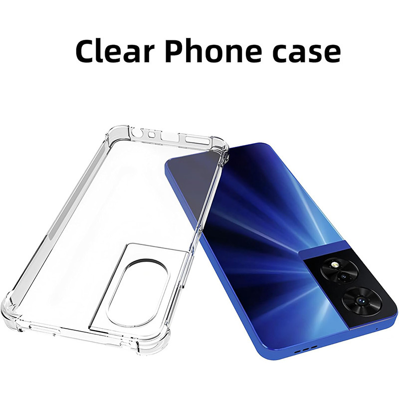 Dành Cho TCL 505 502 501 50 SE 50 XE Nxtapaper 5G Vỏ Mềm Chống Sốc Pha Lê Gel Trong Suốt TPU Vỏ Chống Sốc