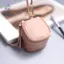 Ví đựng tiền xu Mini có cổ tay - Hộp đựng đồ trang sức bằng da để đựng tai nghe son môi
