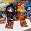 BH2 NARUTO Uzumaki Naruto Sasuke Dễ Thương Quái Vật Dự Tiệc Ngồi Series Vinyl Plushie Mù Hộp Túi Charm HB2