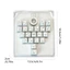 Yoo Ergonomic Chiều Cao Keycaps Hình Trái Tim Bướm Họa Tiết PBT 21 Chìa Khóa Để Giảm Gõ Mệt Mỏi