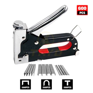 Tặng kèm 600 đinh，Súng bắn ghim đa năng, Kìm bắn đinh ghim cầm tay 3 trong 1 có tăng lực,cỡ 4-14 mm--288