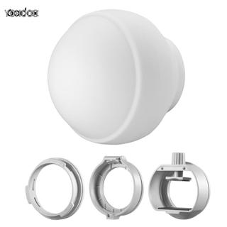 Yohooo Yohooo Godox ML-CD15 Bộ khuếch tán Dome với 3 bộ điều hợp để chụp ảnh Đèn flash Chân dung phòng thu Live Stream