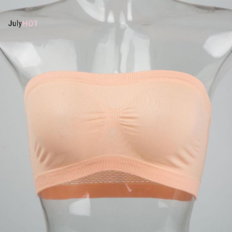 JULYHOT Bralette Nữ Gợi Cảm Push-Up Vô Hình Không Dây