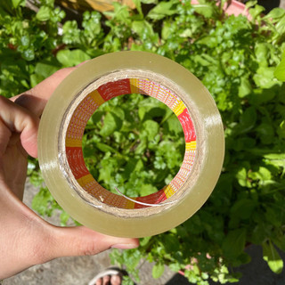 Băng Keo Trong Suốt và Đục Màu Dùng Dán Thùng, Đóng Gói, Đa Dạng, 1 Cây 6 Cuộn