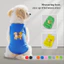 Size S-2XL: Phong cách chui đầu, in hình Vua sư tử, có nhiều màu sắc và thoáng khí cho mùa hè, thích hợp cho cả sử dụng trong nhà và ngoài trời, và phù hợp với tất cả chó mèo nhỏ.