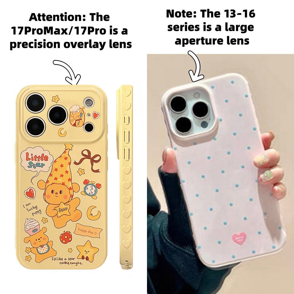 Star People Chefs Side Love Heart Vỏ Điện Thoại Mềm Cho iPhone 17 Pro Max 16 15 14 13 Vỏ Bảo Vệ Chống Sốc