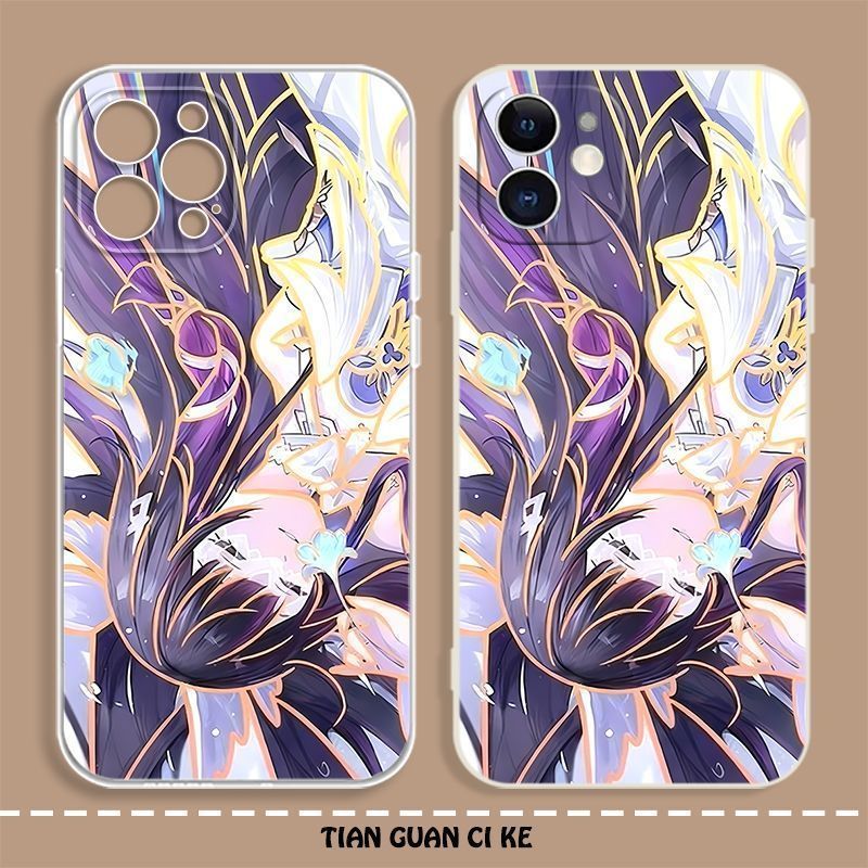 Ốp điện thoại ngang Genshin Impact / Columbina / Genshin Columbia Thích hợp cho iPhone17 / vdsf