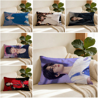 Thành viên SEVENTEEN, Jeon Wonwoo, Vỏ gối hình chữ nhật bằng Polyester in một mặt, Trang trí nội thất (Không bao gồm chèn gối).