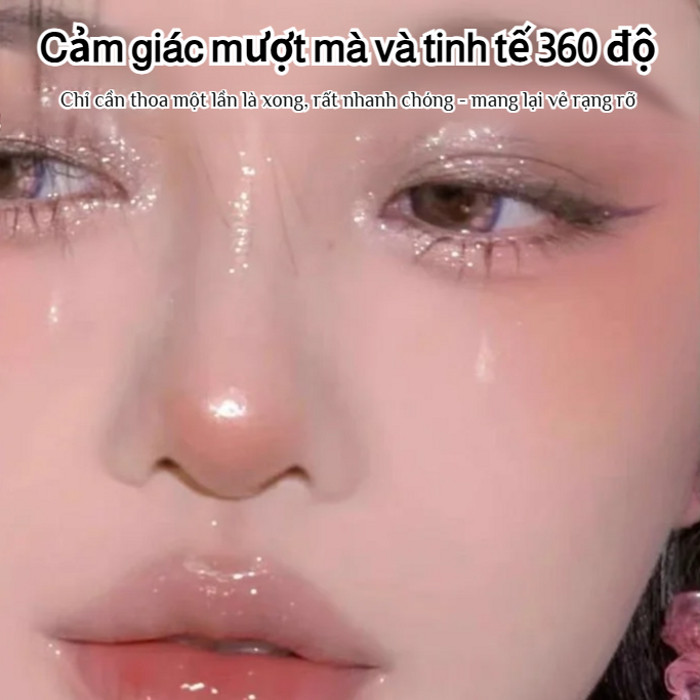 Thỏi phấn mắt nhũ tự nhiên / Thỏi phấn bắt sáng lấp lánh kim cương / Bút phấn bắt sáng trang điểm tự nhiên / Bút phấn mắt nhũ ngọc trai / Thỏi tạo khối và bắt sáng/phấn mắt kim tuyến/phấn bắt sáng tạo khối