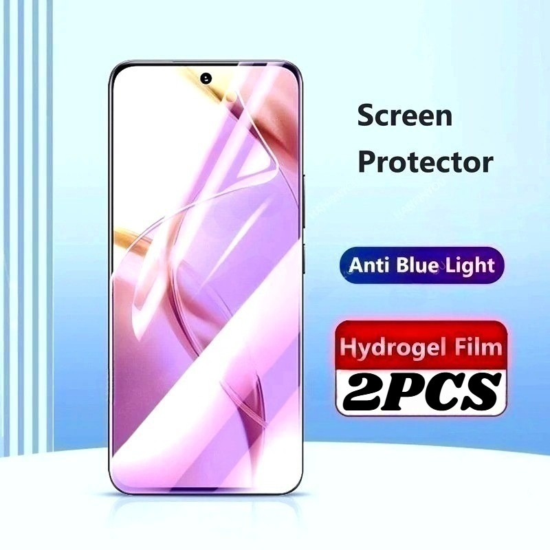2 Chiếc HD Mềm Hydrogel Cho Samsung Galaxy S26 Ultra Plus Chống Gián Điệp Riêng Tư Chống Ánh Sáng Xanh Bảo Vệ Màn Hình Cho Galaxy S25 S25FE S24 + 24 24 24FE Ultra Edge Matte Soft Film