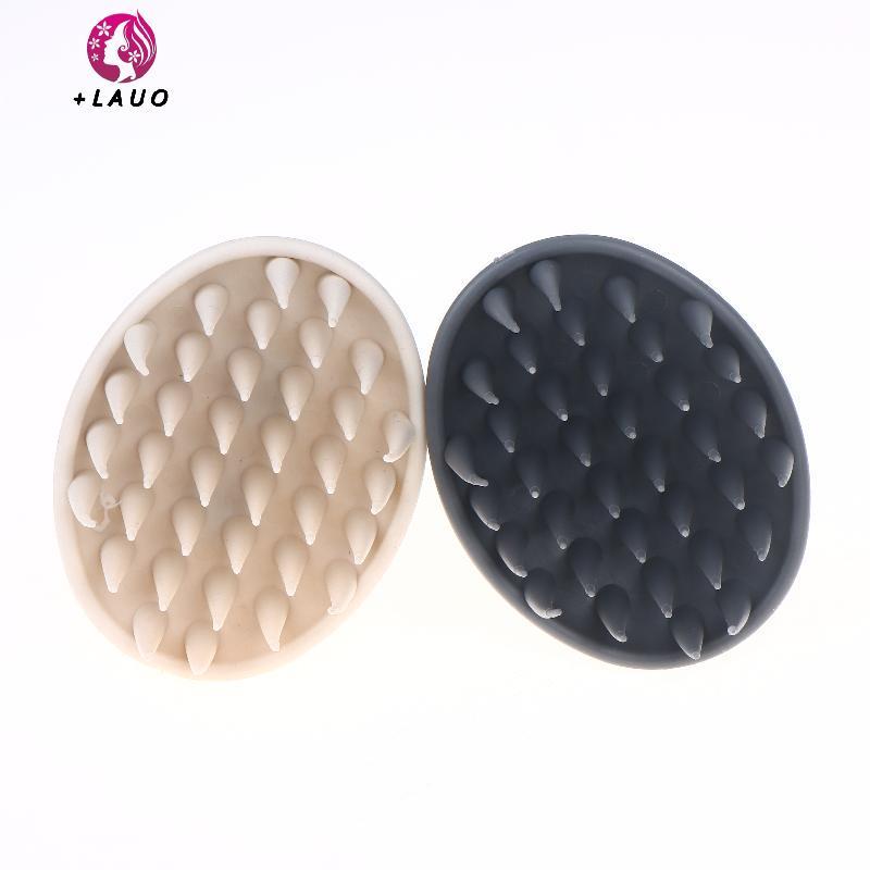 Springevenstar Silicone Da Đầu Bàn Chải Massage Tóc Dầu Gội Massageb Tắm Rửa Chăm Sóc Tóc Gốc Da Đầu Massage Bàn Chải Tắm Salon Dụng Cụ Tóc Springevenstar