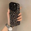 Brown Leopard Print cho 17 15 14promax da lộn iPhone 16 11 xu hướng 12pro