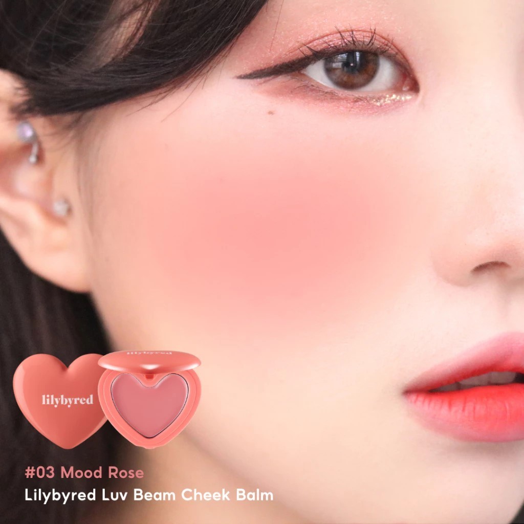 Má Hồng Dạng Kem LILYBYRED – Mềm Mịn, Lên Màu Tự Nhiên, Hiệu Ứng Căng Bóng Hàn Quốc