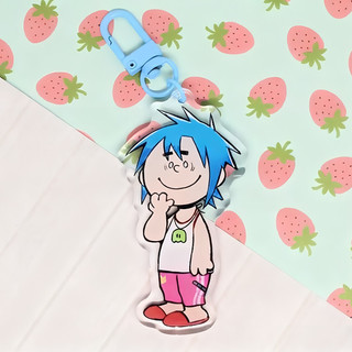 Gorillaz | Double-Sided Acrylic Keychains Cute cartoon game Character pendant